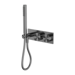 Load image into Gallery viewer, KARA PROGRESSIVE SHOWER SYSTEM GUN METAL
