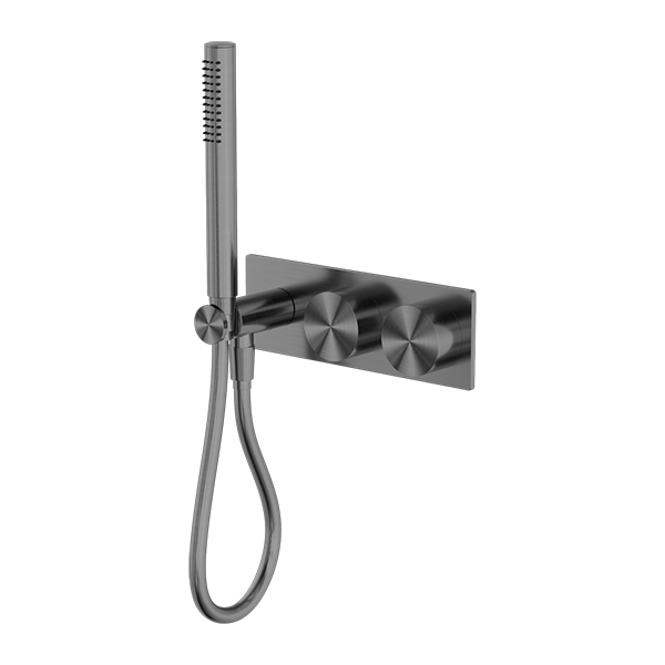 KARA PROGRESSIVE SHOWER SYSTEM GUN METAL