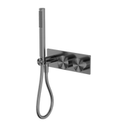 KARA PROGRESSIVE SHOWER SYSTEM GUN METAL