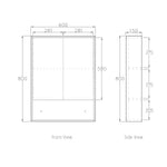 Load image into Gallery viewer, Byron Natural Oak Shaving Cabinet
