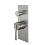 Load image into Gallery viewer, CADDENCE Series Brushed Nickel Wall Mixer with Diverter
