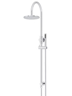 Load image into Gallery viewer, 200mm Round Overhead Shower Set, Single Function Hand Shower - Polished Chrome
