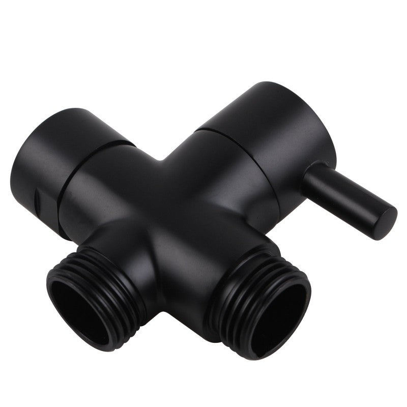 Black Brass Bidet Diverter