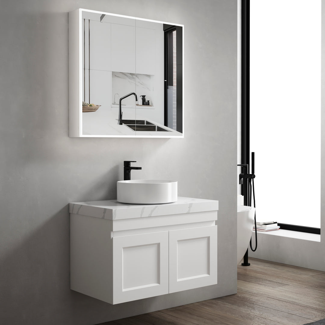 LED Moonglight Shaving Cabinet