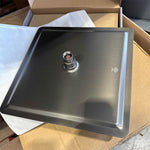 Load image into Gallery viewer, Super-slim Square Gun Metal Grey Stainless Steel Shower Head 300mm

