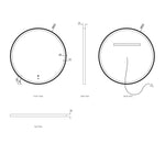 Load image into Gallery viewer, LED Bondi 800mm Mirror
