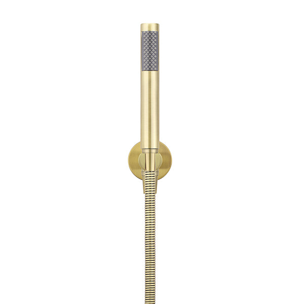 Round Hand Shower on Fixed Bracket - PVD Tiger Bronze