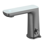 Load image into Gallery viewer, CLAUDIA SENSOR MIXER WITH WHITE TOP DISPLAY GUN METAL
