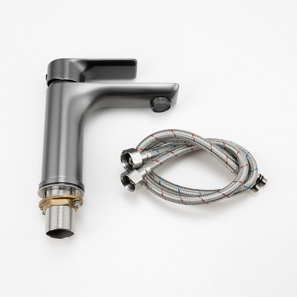 VOG Series Gun Metal Grey Basin Mixer