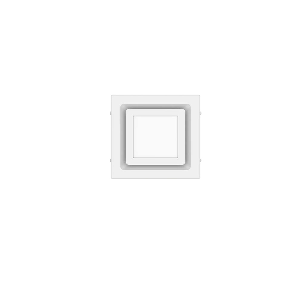AllAir Classic 8" LED  SQUARE CEILING MOUNTED EXH