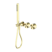 KARA PROGRESSIVE SHOWER SYSTEM SEPARATE PLATE BRUSHED GOLD