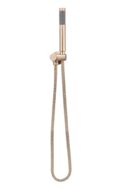 Round Hand Shower on Swivel Bracket - Champagne