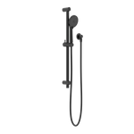 Load image into Gallery viewer, ROUND METAL PROJECT SHOWER RAIL 4 STAR RATING MATTE BLACK
