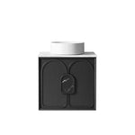 Load image into Gallery viewer, Laguna Black American Oak Wall Hung Vanity
