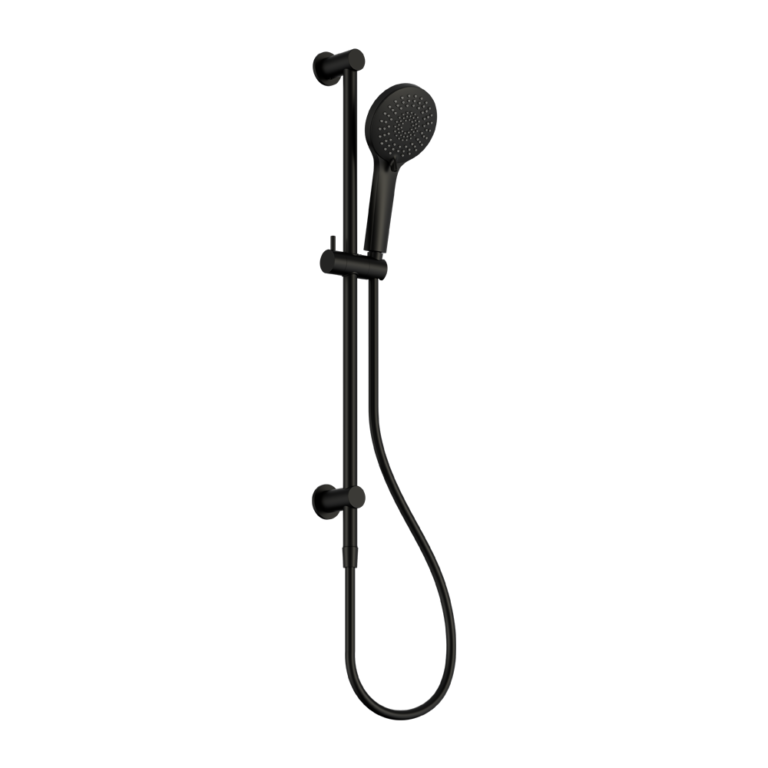3 FUNCTION SHOWER RAIL MATTE BLACK