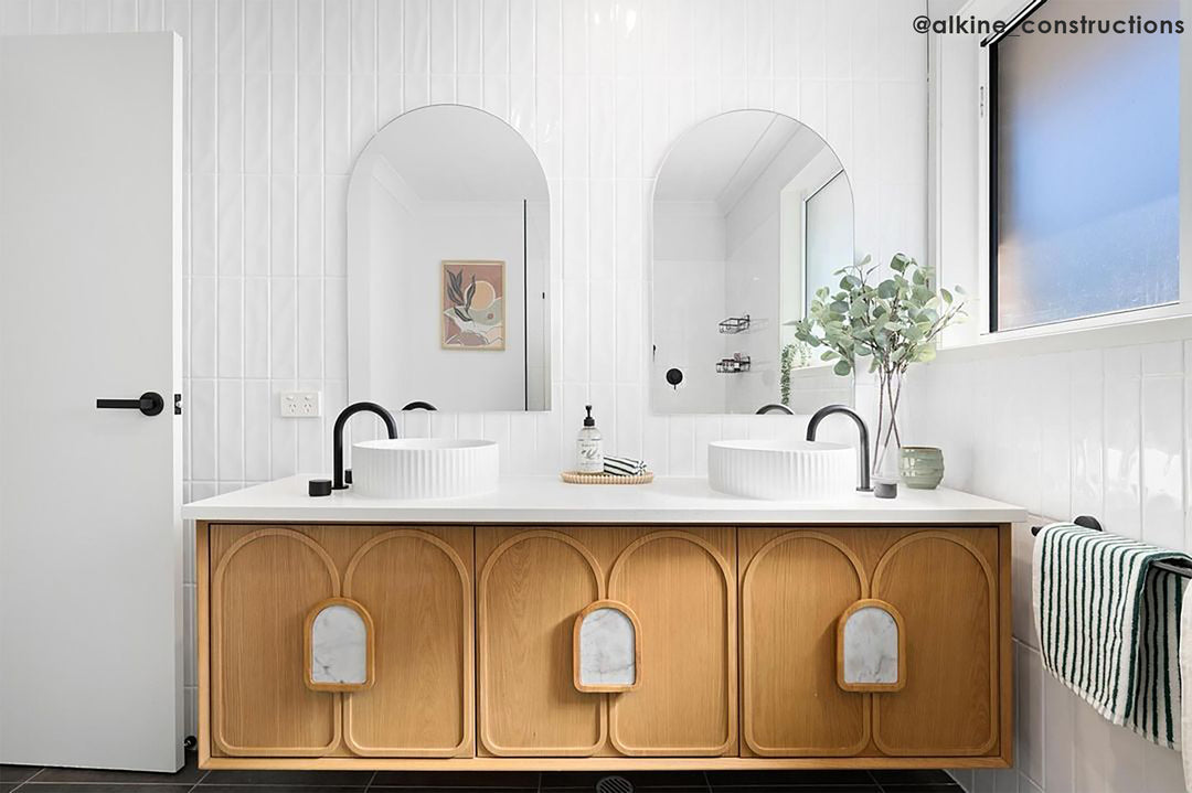 Laguna Natural Oak Wall Hung Vanity