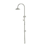 Load image into Gallery viewer, Harrington Shower Rail Set - PVD Brushed Nickel
