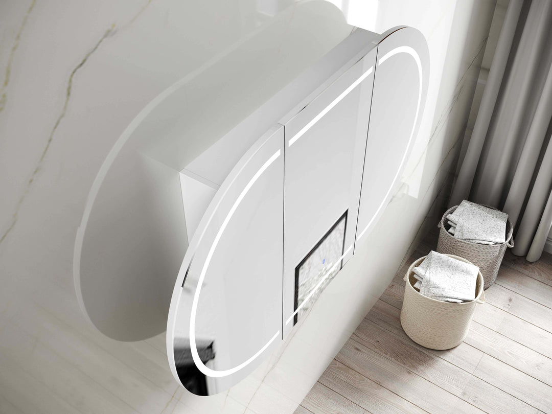 LED Bondi 1200x750 Shaving cabinet