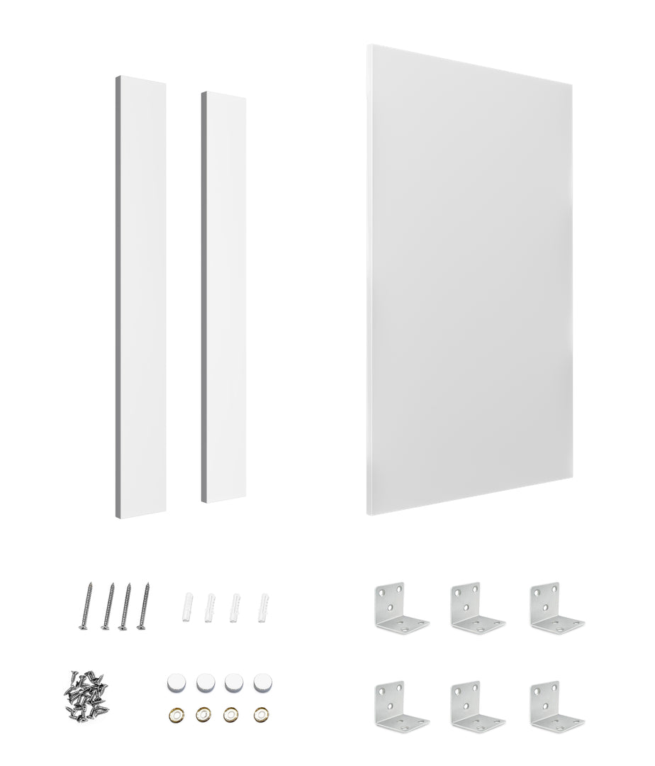 End Panel 880x580x16 Polyurethane White with installation Kit