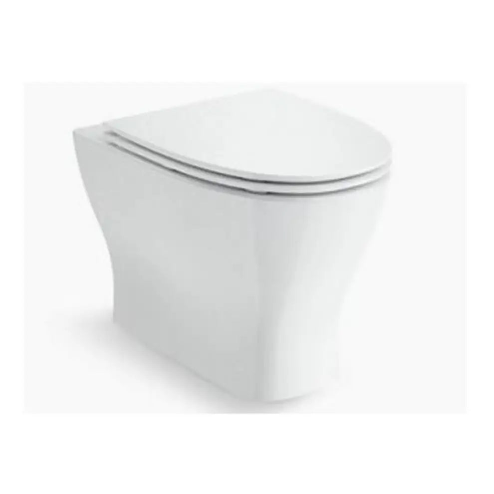 Reach II Wall Faced Toilet with Kohler C3-255 Bidet Seat