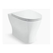 Reach II Wall Faced Toilet with Kohler C3-255 Bidet Seat