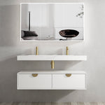 Load image into Gallery viewer, Moonlight White Wall Hung Cabinet
