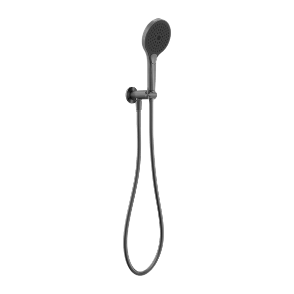 OPAL SHOWER ON BRACKET WITH AIR SHOWER II GRAPHITE