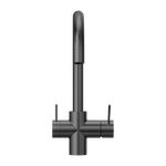 Load image into Gallery viewer, MECCA 3 WAY FILTERED MIXER TAP GUN METAL
