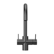 MECCA 3 WAY FILTERED MIXER TAP GUN METAL