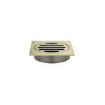 Load image into Gallery viewer, Square Floor Grate Shower Drain 80mm outlet - PVD Tiger Bronze
