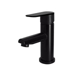 Load image into Gallery viewer, Round Paddle Basin Mixer - Matte Black
