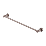 Load image into Gallery viewer, MECCA SINGLE TOWEL RAIL 600MM BRUSHED BRONZE
