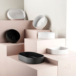 Load image into Gallery viewer, Kensington Oval 580x360x120 Gloss White Basin
