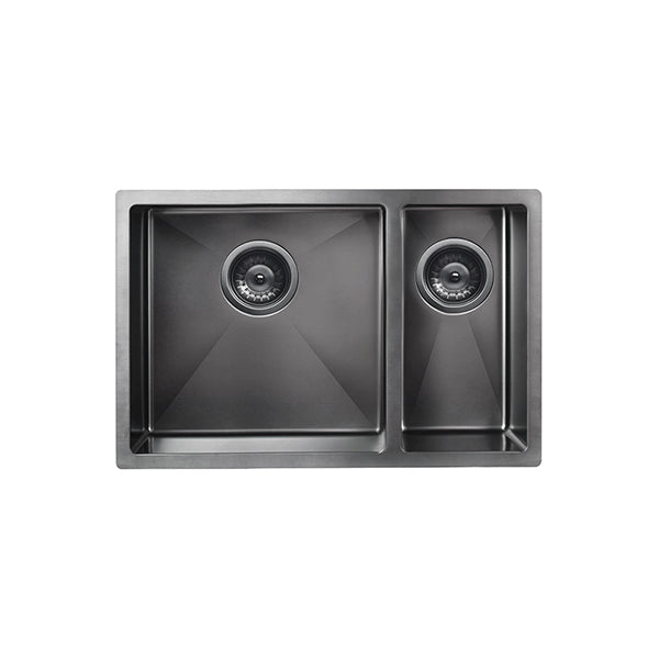 Kitchen Sink - One & Half Bowl - Gunmetal Black