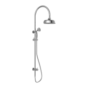 YORK TWIN SHOWER WITH METAL HAND SHOWER CHROME