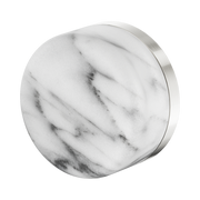 Serenity Progressive Shower Mixer With Arabescato Corchia Handle Brushed Nickel