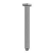 SQUARE CEILING ARM 300MM LENGTH GUN METAL