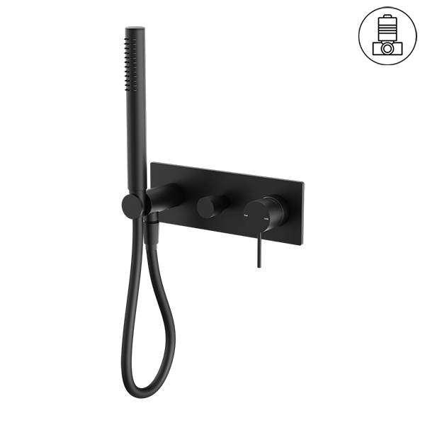 MECCA SHOWER MIXER DIVERTOR SYSTEM MATTE BLACK