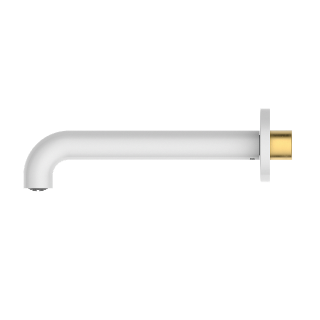 MECCA BASIN/BATH SPOUT ONLY 260MM MATTE WHITE