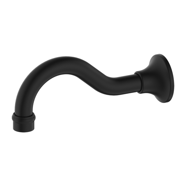 YORK BASIN/BATH SPOUT ONLY MATTE BLACK