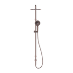 Load image into Gallery viewer, MECCA CARE 25MM GRAB RAIL 900MM TWIN SHOWER SET BRUSHED BRONZE
