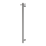 Load image into Gallery viewer, MECCA 240V SINGLE VERTICAL HEATED TOWEL RAIL CHROME
