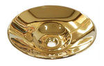 Load image into Gallery viewer, Semi Insert 410x410x110 Metallic Gold Basin
