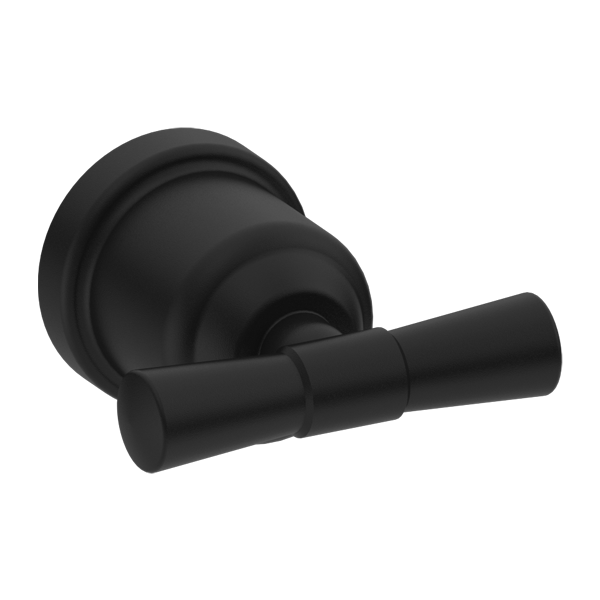 YORK ROBE HOOK MATTE BLACK