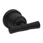 YORK ROBE HOOK MATTE BLACK