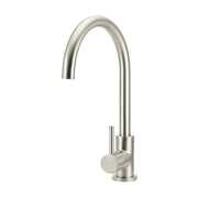 Round Kitchen Mixer Tap - PVD Brushed Nickel