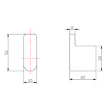 Load image into Gallery viewer, VOG Series Brushed Nickel Robe Hook
