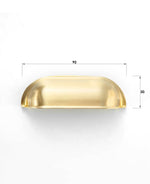 Load image into Gallery viewer, Newport Brass Handle
