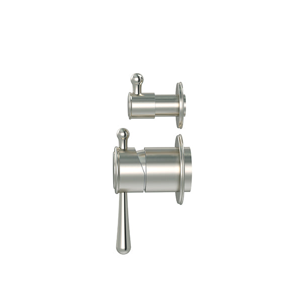 Harrington Shower divertor mixer color finished parts - PVD Brushed Nickel