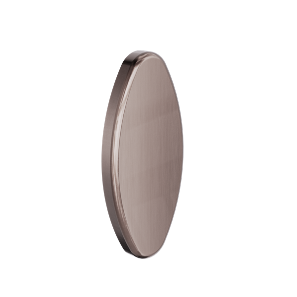 BACKREST REMOVEABLE WALL COVER PLATE BRUSHED BRONZE